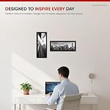 Alison Kingsgate Modern 20x10 Black Picture Frame Engineered Wood view 4