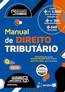 Livro Manual de Direito Tributário - 18ª Edição 2026