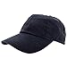 Falari Classic Baseball Cap Dad Hat 100% Cotton Soft Adjustable Size Navy