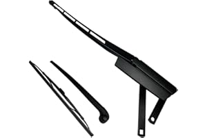 koxuyim Front Right Passenger Side Windshield Wiper Arm Compatible with 2007-2016 Audi Q7 Replaces# 4L1955408B 4l1955408B1P9 | with 1 Rear Wiper Arm & Blade