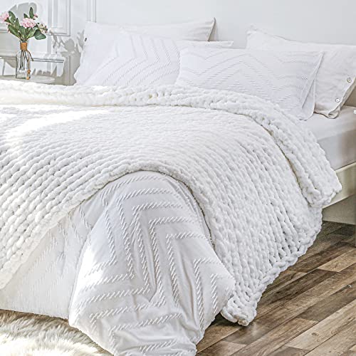 Amazon Thick Woven Blanket Bigacogo Chunky Knit Blanket Throw 40