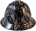 Covert USA Flag Hydro Dipped Hard Hats, Full Brim Style