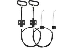 ttmagic 2Pcs Recliner Cables Replacement D-Ring Cables, Exposed 4.9" Total 33.7", Fit Ashley and Most Recliner