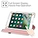 Fintie Rotating Case for iPad 6th / 5th Generation (2018/2017), iPad Air 2 / Air 1 (9.7 Inch) - 360 Degree Rotating Stand Cover Auto Sleep Wake, Rose Gold