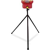 Heater Sports Crusher Pitching Machine &ndash; Pitches Fastballs &amp; Curveballs | Accurate, Adjustable, Compact &amp; High Performance | Includes 1 Dozen White Mini Balls, Ideal for Baseball &amp; Softball Training
