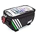 MEETLOCKS Bike Bag with Waterproof Touch Screen Phone Case Size 5.7 Inches for Bicycle Frame Top Tube Handlebarthumb 3