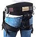Thicken Wider Climbing Harness, Oumers Protect Waist Version Waistbelt Wider Safe Seat Belts For Mountaineering Fire Rescue Higher Level Caving Rock Climbing Rappelling Equip Women Man Child Half Body