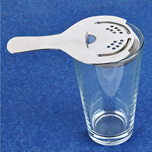 Edelstahl Cocktail Weißdorn Barsieb FENGMING (Farbe : Silber, größe : 99 * 155mm) – Bild 6