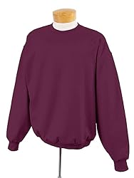 Jerzees - Crewneck Sweatshirt. 562M, 2XL, Maroon