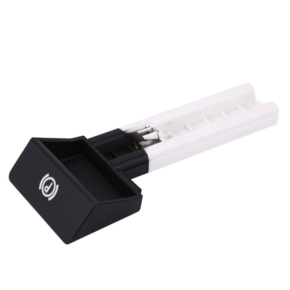 Qiilu Parking Brake Handbrake Lever Release Handle Release Button for 2003-2010