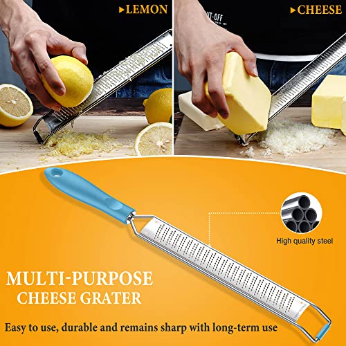 Zester & Grater Professional Kitchen Lemon Zester for Cheese, Lime