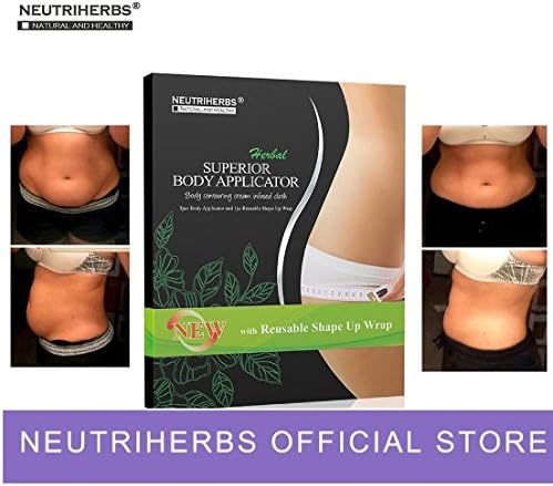 Neutriherbs Body Applicator Skin Tightening, Firming Cream It Works to Stretch Marks Removal Weight Loss , 5 pcs