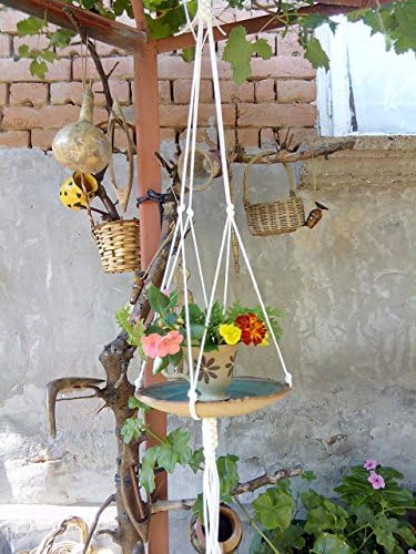 KMNatural Macrame Plant Hanger 41" M01P01