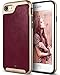 Caseology Envoy for Apple iPhone 8 Case (2017) / for iPhone 7 Case (2016) - Premium Leather - Leather Cherry Oak