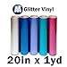 Glitter Heat Transfer Vinyl 20