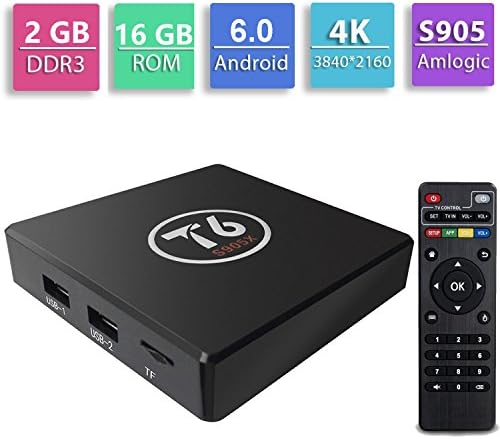 ibopaida TV Box Streaming Media Player | Android TV Box Kod TV, 4K, AC Wireless &amp; Ready to Stream Media Center