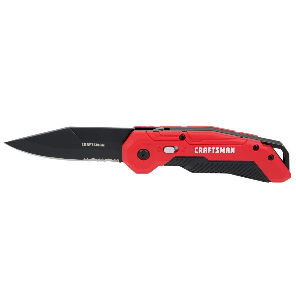 Photo 1 of CRAFTSMAN Pocket Knife, Spring Assisted Opening (CMHT10934)