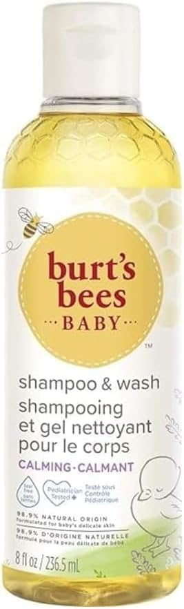 Burt's Bees Calming Shampoo & Body Wash Baby 236.5 ml Tear-Free Paediatrician