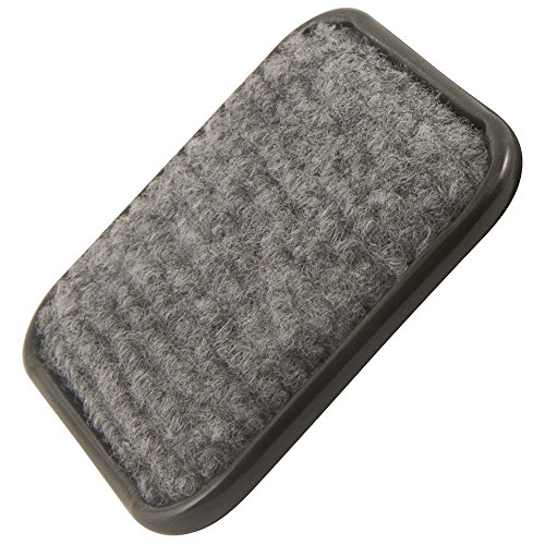 SoftTouch 2 1/2" Square Reusable Carpet Bottom Furniture Caster Cups to