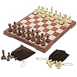 Magnetic Folding Chess Set,11"x 9.64" Portable