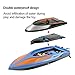 Gizmovine RC Boat Toys, Remote Control Boat for Pools and Lakes 2.4GHz High Speed RC Racing Boats for Adults & Kids + Bonus Battery