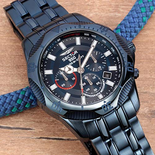 SECTOR-950-Iconic-Collection-Patrick-DE-GAYARDON-Chronograph-Mens-Watch