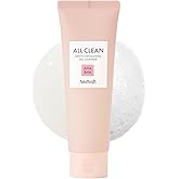 HEIMISH All Clean Gentle Exfoliating Gel Cleanser - Mild Exfoliating, Deep Cleansing, Pore Minimizing, Hydrating Face Cleanser for Sensitive skin with AHA BHA, Niacinamide, pH 5.5, 4.3fl.oz/130ml