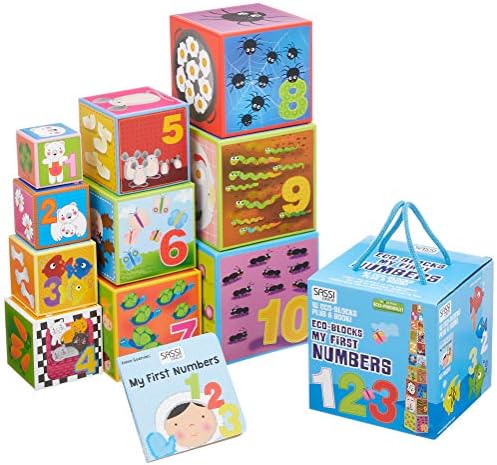 Sassi "My first Numbers" Eco-Blocks