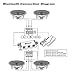 Pyle 6.5″ 4 Bluetooth Flush Mount In-wall In-ceiling 2-Way Speaker System Quick Connections Changeable Round/Square Grill Polypropylene Cone & Tweeter Stereo Sound 4 Ch Amplifier 200 Watt (PDICBT266)thumb 4