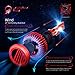 LIGHTENING DARK 10000 Lumens H7 LED Headlight Bulbs,CREE Chips Conversion Kit,6000K Cool White - 360°Adjustable Beam Pattern