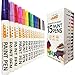 York Arts Company Paint Pens for Rock Painting, Canvas, Ceramic, Glass, Metal - Set of 15 Bright Colors, Medium-Point Oil Paint Markers, Permanent, Quick-Dry, Water-Resistant, Marks On Almost Anything