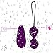 RZWD mini Vibration egg, Waterproof Vibrator, Remote Control Vibration Massager 7 Vibration and Rabbit Vibrator (HY1-Purple)