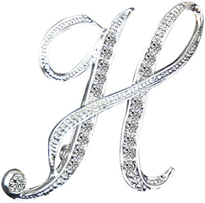 TOOKY Golden Crystal Brooch Pins Scarf Clip Wedding Party Corsage