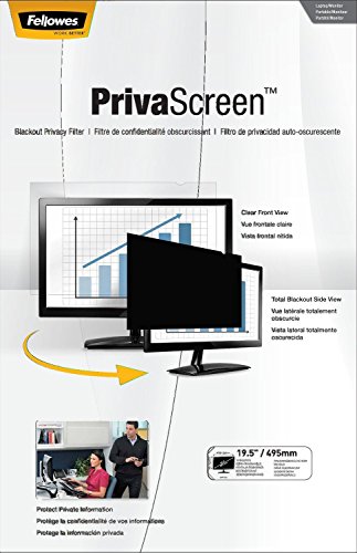 Fellowes PrivaScreen Privacy Filter for 19.5 Inch Widescreen Monitors 16:9 (4815801)
