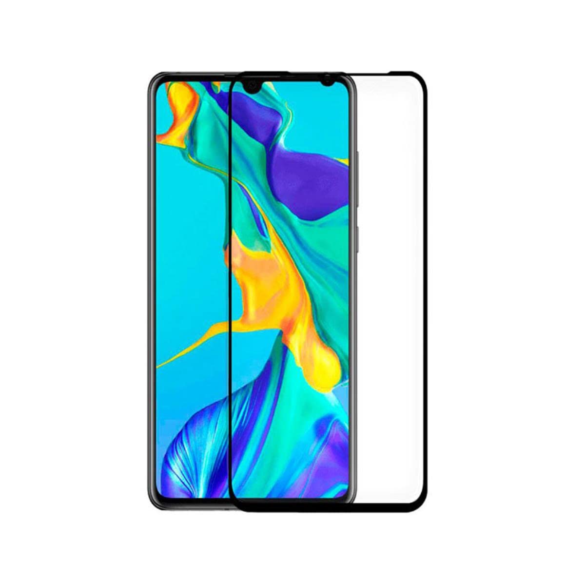Cool Tempered Glass Screen Protector for Huawei P30 (Full 3D Black)