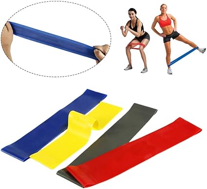 LGLZM 4 Piezas Yoga Rally Elastic Band Fitness Elastic Yoga ...