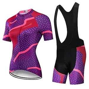 NBSMN Fietskleding voor dames, set 2020, zomer, fietsshirt voor dames, mountainbike, shirt met korte mouwen…
