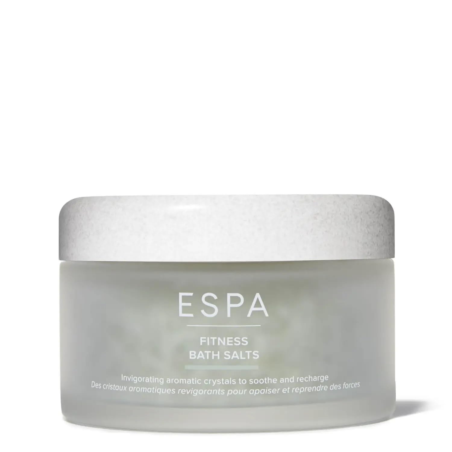 ESPA Fitness Bath Salts | Post‑Exercise Reinvigorating Mineral Bath Soak | Deep Sea Magnesium & Dead Sea Salt | Menopause‑Friendly Recovery Salts with Seaweed, Arnica & Essential Oils