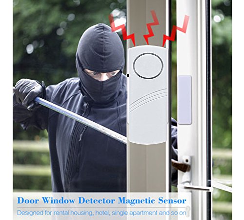 Wireless Entry Home Door Window Burglar Alarm With 10 PCS Safety Security ALARM System Magnetic Sensor