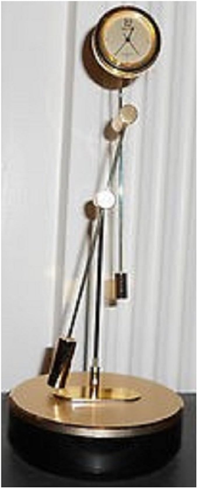 Vintage! SEIKO Quartz QUF103G Pendulum Desk Clock