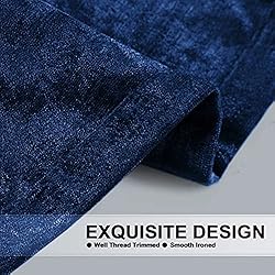 ELKCA Thick Chenille Window Curtains Valance for