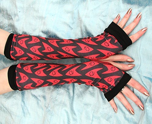 Star Trek Arm Warmers Fingerless Gloves For Cosplay Costumes - Image 2