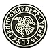 Norse Raven Patch PVC Viking Patch Compatible with Velcro Airsoft Patches for Backpacks Viking Patches for Vest PVC Patches for Caps Viking Morale Patch Vikings Patch (Black White Glow Dark)