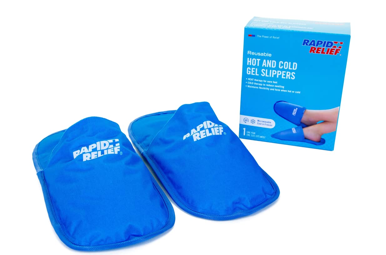 Mua Rapid Relief Hot and Cold Therapy Slippers for Swollen and Painful