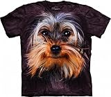 Yorkshire Terrier Face T-Shirt Size XL