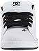 DC Men's Court Graffik SE Skate Shoe, White/Heather Grey, 10 D D US