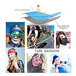 [NEW STYLE]3D Animal Neck Gaiter Warmer Windproof Face Mask Scarf, Microfiber Multifunctional Headwear for Motorcycle Riding