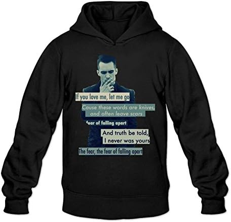 MLSNVG Mens Panic At The Disco Classic Quotes Customized 100% Cotton Hoodies Black