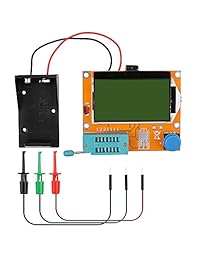 12864 Mega328 ESR Transistor resistencia Diodo condensador MOSFET Tester w prueba gancho