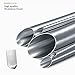3M Self Adhesive Wall Hook,Stainless Steel Ultra Strong Waterproof Hanger for Robe, Coat, Towel, Keys, Bags In the Home, Kitchen, Bathroom (Narrow)